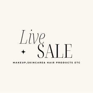 Live Sale Makeup Skincare Hair Products